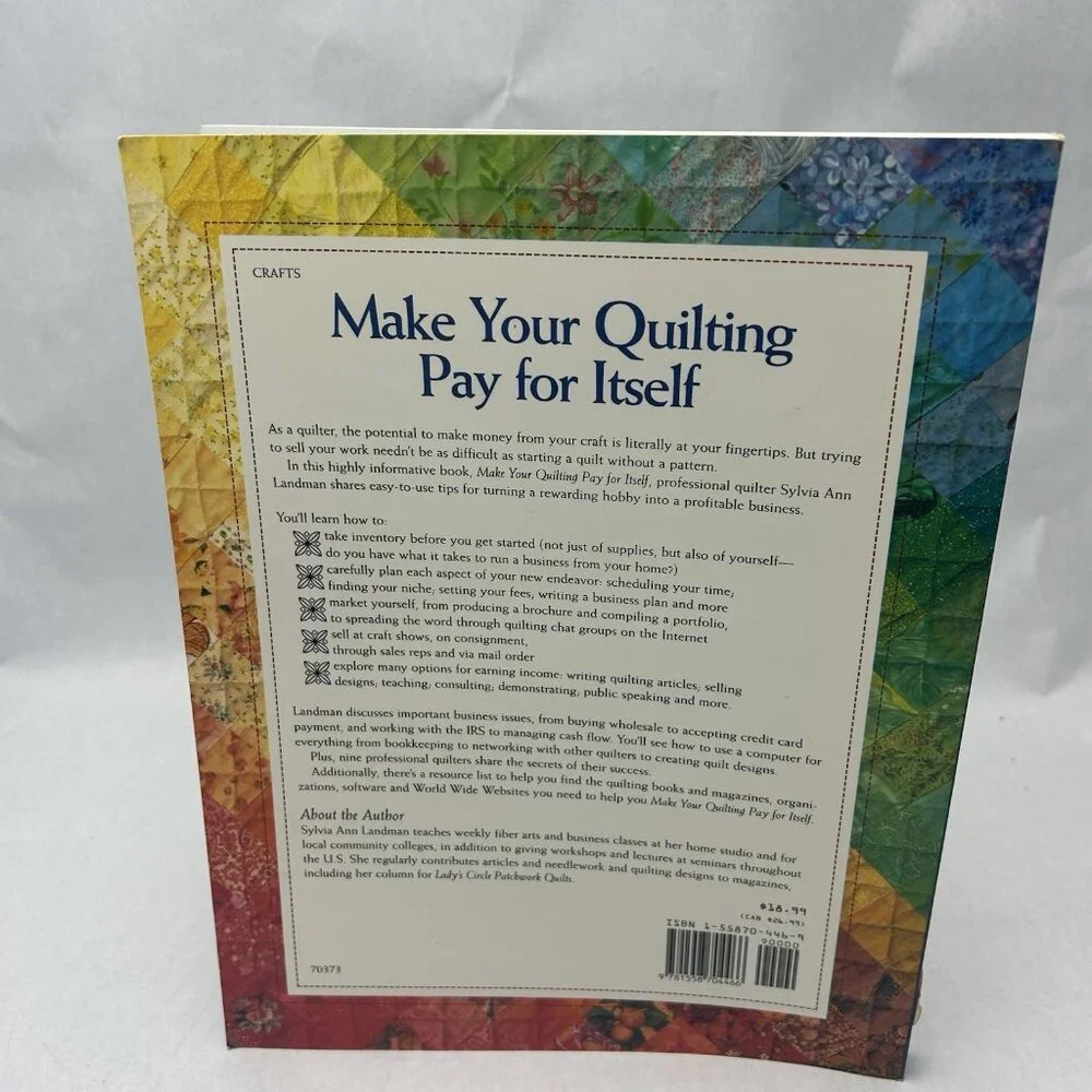 Make Your Quilting Pay for Itself Paperback - Picture 3 of 4